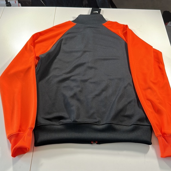 Mens Nike Baseball San Francisco Giants Black Orange Track Jacket sz S - Picture 5 of 5